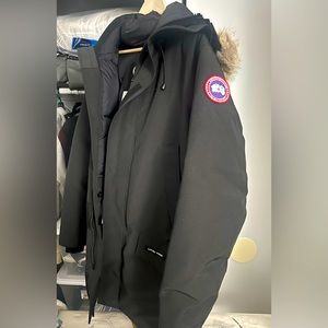 Canada Goose Langford Parka Black Real Fur New Winter Jacket